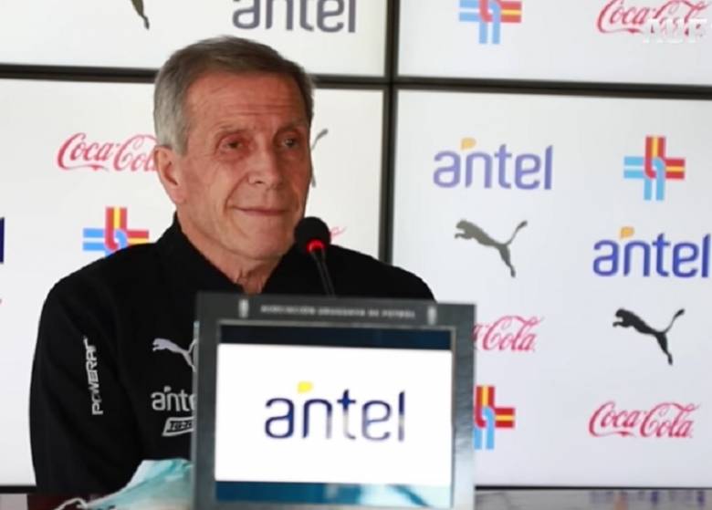 Conferencia de Tab�rez luego del 2-1 ante Chile