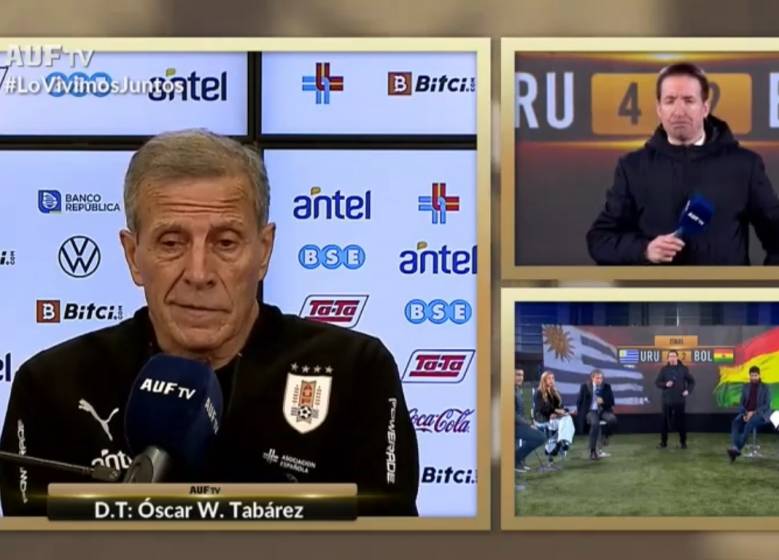 Entrevista de Tab�rez en #LoVivimosJuntos Uru-Bol